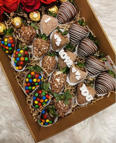 SweetBerry Box Fondant (20 Strawberries)