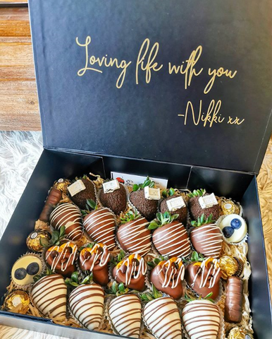 Berry Spoiled - Customised Box (20 Strawberries)