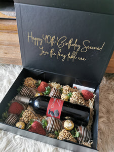 Awemazing customised box (15 Strawberries)